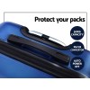 wanderlite 2set 20 28 inch luggage with tsa lock spinner carry on hard shell travel suitcase luggage case blue wanderlite 2set 20 28 inch luggage with tsa lock spinner carry on hard shell travel suitcase luggage case blue