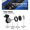 wanderlite 3set 20 24 28 inch luggage with tsa lock spinner case blue wanderlite 3set 20 24 28 inch luggage with tsa lock spinner case blue