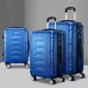 wanderlite 3set 20 24 28 inch luggage with tsa lock spinner case blue wanderlite 3set 20 24 28 inch luggage with tsa lock spinner case blue