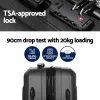 wanderlite 2set 20 inch luggage case with 12 inch handheld luggage box hard shell travel suitcase tsa lock black wanderlite 2set 20 inch luggage case with 12 inch handheld luggage box hard shell travel suitcase tsa lock black