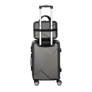 wanderlite 2set 20 inch luggage case with 12 inch handheld luggage box hard shell travel suitcase tsa lock dark grey wanderlite 2set 20 inch luggage case with 12 inch handheld luggage box hard shell travel suitcase tsa lock dark grey