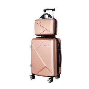 wanderlite 2set 20 inch luggage case with 12 inch handheld luggage box hard shell travel suitcase tsa lock rose gold wanderlite 2set 20 inch luggage case with 12 inch handheld luggage box hard shell travel suitcase tsa lock rose gold