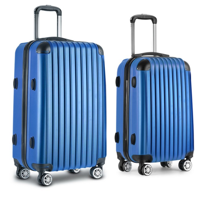 wanderlite 20 28 inch luggage 2set with tsa lock spinner carry on hard shell travel suitcase luggage case blue wanderlite 20 28 inch luggage 2set with tsa lock spinner carry on hard shell travel suitcase luggage case blue