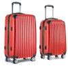 wanderlite 20 28 inch luggage 2set with tsa lock spinner carry on hard shell travel suitcase luggage case red