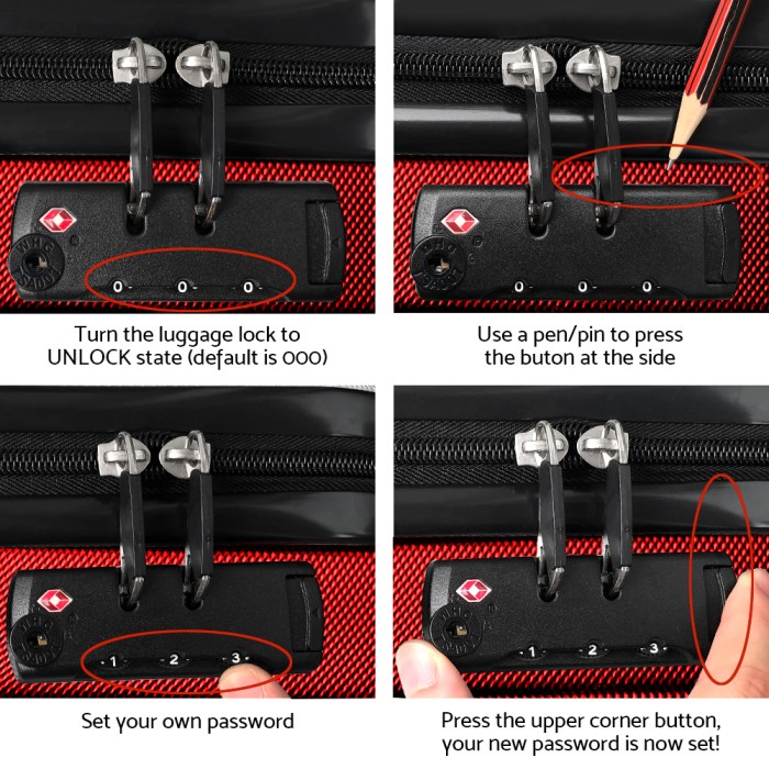 wanderlite 20 28 inch luggage 2set with tsa lock spinner carry on hard shell travel suitcase luggage case red