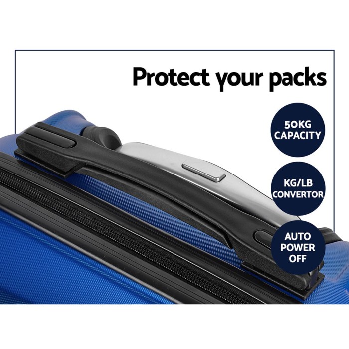 wanderlite 20 24" 28" luggage with tsa lock spinner travel suitcase carry on hard shell luggage case blue" wanderlite 20 24" 28" luggage with tsa lock spinner travel suitcase carry on hard shell luggage case blue"