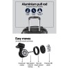 wanderlite 3 set luggage 20 24 28 inch with tsa lock spinner hard shell travel suitcase luggage organiser case black wanderlite 3 set luggage 20 24 28 inch with tsa lock spinner hard shell travel suitcase luggage organiser case black