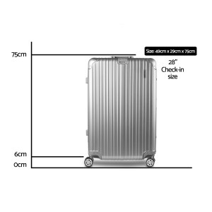 wanderlite 28 inch luggage with tsa lock stainless�steel�wrapped�corners hard shell travel suitcase luggage case silver jQuery(document).ready(function($) { // Target the Products page if($('body').hasClass('edit-php') && $('body').hasClass('post-type-product')) { $("th.column-admin_commission").css( 'width', '10%' ); } });