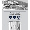 wanderlite 28 inch luggage with tsa lock stainless�steel�wrapped�corners hard shell travel suitcase luggage case silver jQuery(document).ready(function($) { // Target the Products page if($('body').hasClass('edit-php') && $('body').hasClass('post-type-product')) { $("th.column-admin_commission").css( 'width', '10%' ); } });
