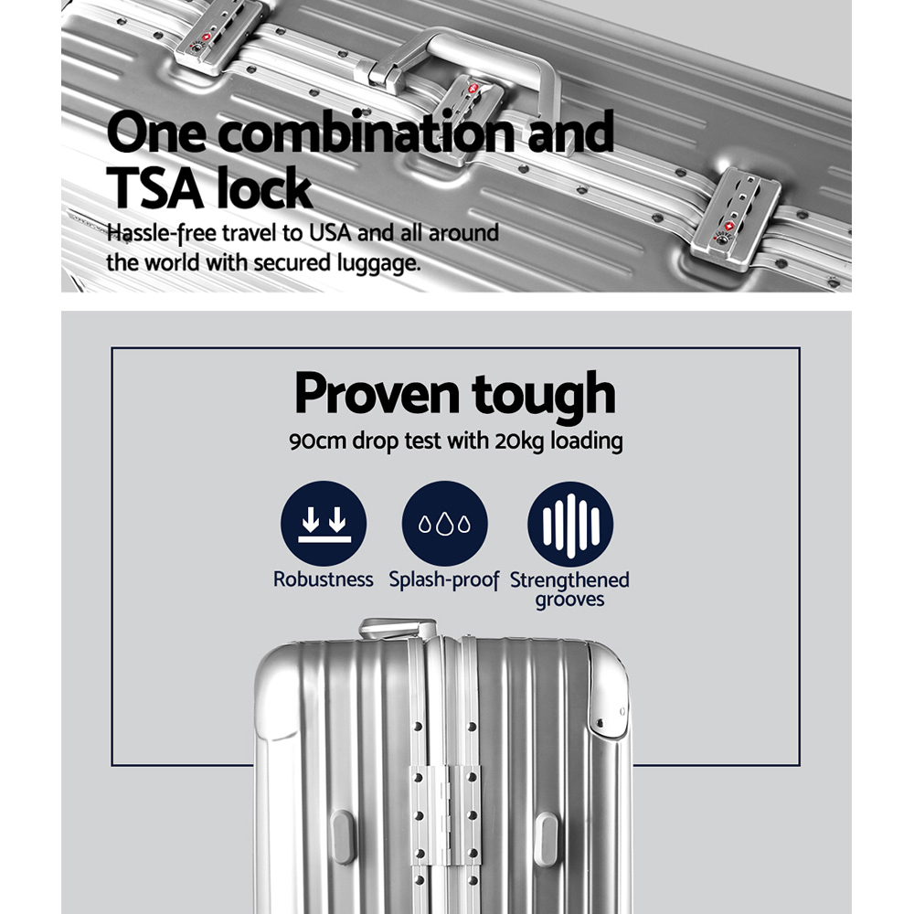 wanderlite 28 inch luggage with tsa lock stainless�steel�wrapped�corners hard shell travel suitcase luggage case silver jQuery(document).ready(function($) { // Target the Products page if($('body').hasClass('edit-php') && $('body').hasClass('post-type-product')) { $("th.column-admin_commission").css( 'width', '10%' ); } });