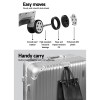 wanderlite 28 inch luggage with tsa lock stainless�steel�wrapped�corners hard shell travel suitcase luggage case silver jQuery(document).ready(function($) { // Target the Products page if($('body').hasClass('edit-php') && $('body').hasClass('post-type-product')) { $("th.column-admin_commission").css( 'width', '10%' ); } });
