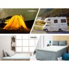 giselle bedding memory foam mattress topper cool gel 5cm double