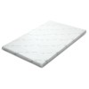 giselle bedding memory foam mattress topper cool gel 5cm single