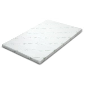 giselle bedding memory foam mattress topper cool gel 5cm single