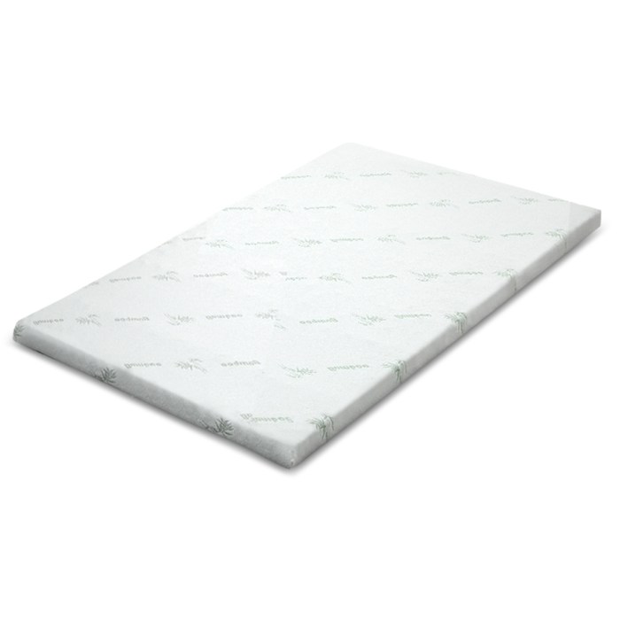 giselle bedding memory foam mattress topper cool gel 5cm single