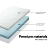giselle bedding memory foam mattress topper cool gel 8cm single giselle bedding memory foam mattress topper cool gel 8cm single