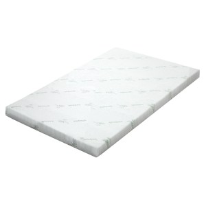 giselle bedding memory foam mattress topper cool gel 8cm single