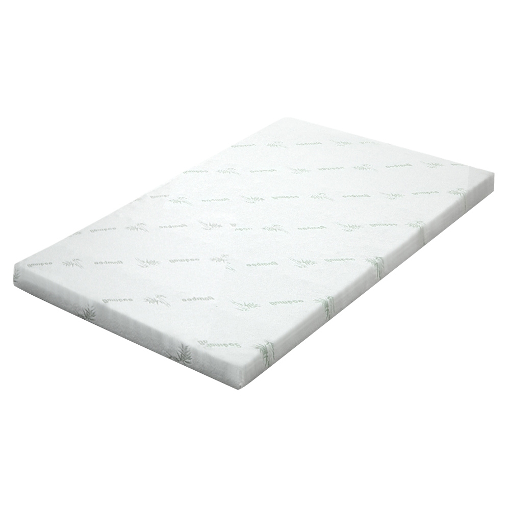 giselle bedding memory foam mattress topper cool gel 8cm single