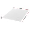 giselle bedding foam mattress topper egg crate 5cm double giselle bedding foam mattress topper egg crate 5cm double