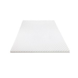 giselle bedding foam mattress topper egg crate 5cm double
