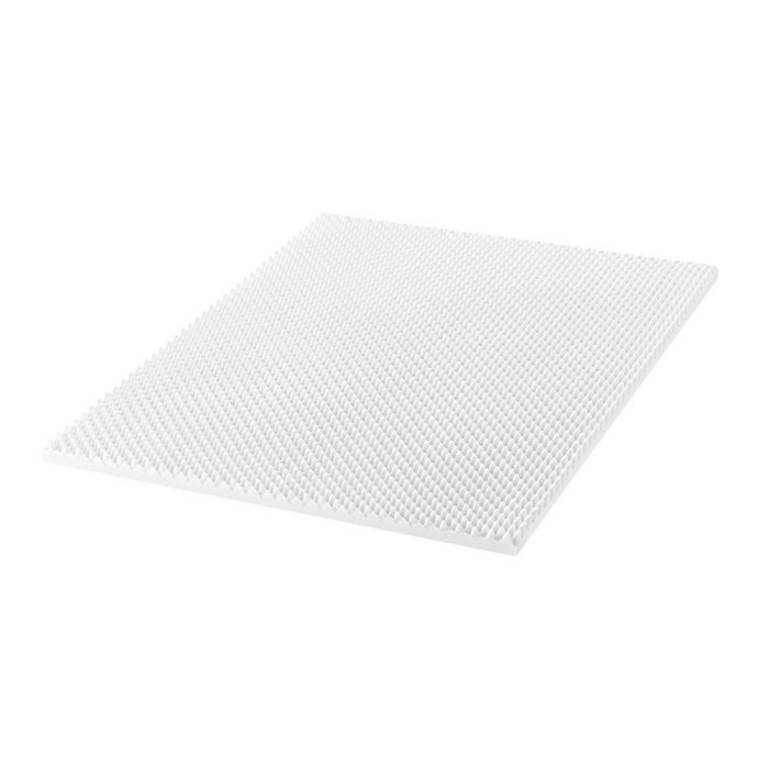 giselle bedding foam mattress topper egg crate 5cm double giselle bedding foam mattress topper egg crate 5cm double