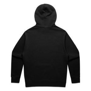 men's half zip hoodie black back men's half zip hoodie black back
