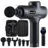 Everfit Massage Gun - 30 Speed Vibration Muscle Massager with 6 Heads, Chargeable, Black Everfit Massage Gun - 30 Speed Vibration Muscle Massager with 6 Heads, Chargeable, Black