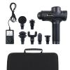 everfit massage gun 30 speed 6 heads vibration muscle massager chargeable black everfit massage gun 30 speed 6 heads vibration muscle massager chargeable black