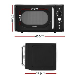 devanti 20l microwave oven 700w black devanti 20l microwave oven 700w black
