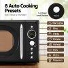 devanti 20l microwave oven 700w black
