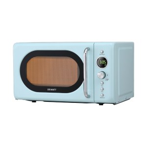 Devanti 20L Microwave Retro Oven 800W Blue Devanti 20L Microwave Retro Oven 800W Blue