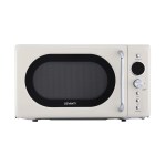 devanti 20l microwave oven 700w cream