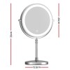 embellir makeup mirror 20x20cm 10x magnifying with led light rotation tabletop embellir makeup mirror 20x20cm 10x magnifying with led light rotation tabletop