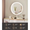 embellir makeup mirror 40x40cm hollywood vanity with led light tabletop round embellir makeup mirror 40x40cm hollywood vanity with led light tabletop round