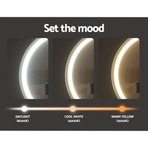 embellir makeup mirror 40x40cm hollywood vanity with led light tabletop round embellir makeup mirror 40x40cm hollywood vanity with led light tabletop round