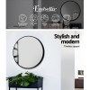 embellir wall mirror makeup 50cm home decor framed mirrors bathroom round black embellir wall mirror makeup 50cm home decor framed mirrors bathroom round black
