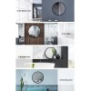 embellir wall mirror makeup 50cm home decor framed mirrors bathroom round black embellir wall mirror makeup 50cm home decor framed mirrors bathroom round black