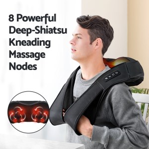 livemor 8 massage nodes neck massager heated livemor 8 massage nodes neck massager heated