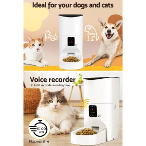 i.pet automatic pet feeder 9l wifi auto dog cat feeder smart food dispenser timer