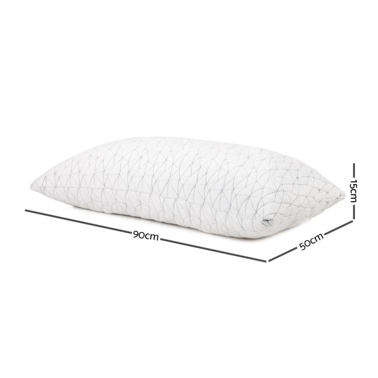 giselle bedding memory foam pillow king size twin pack giselle bedding memory foam pillow king size twin pack