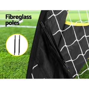 everfit football soccer goal net baseball target rebounder training aid
