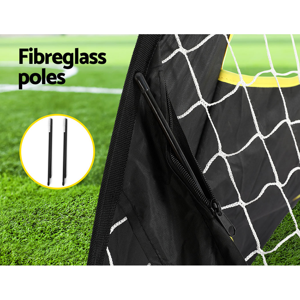 everfit football soccer goal net baseball target rebounder training aid