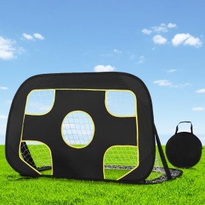 everfit football soccer goal net baseball target rebounder training aid
