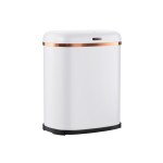 devanti 38l motion sensor bin rubbish automatic white