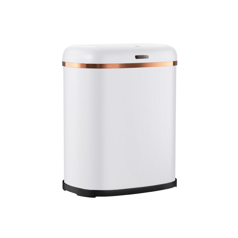 devanti 38l motion sensor bin rubbish automatic white