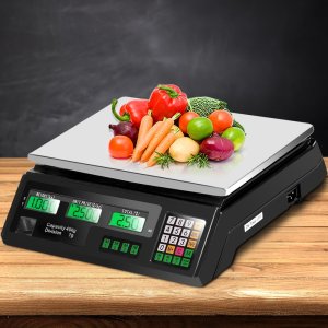 emajin scales digital kitchen 40kg weighing scales platform scales black lcd