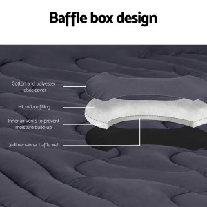 giselle bedding mattress topper pillowtop 3 zone king giselle bedding mattress topper pillowtop 3 zone king