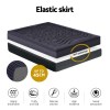 giselle bedding mattress topper pillowtop 3 zone single
