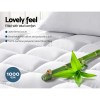 giselle bedding mattress topper pillowtop bamboo king single