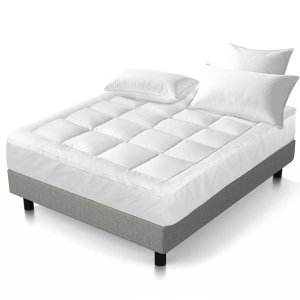 giselle bedding mattress topper pillowtop bamboo queen